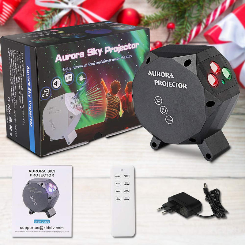 [AUSTRALIA] - Star Projector Night Light, Galaxy Projector with Remote Control, Starry Projector with Voice Control and Timer for Kids & Adults, Christmas Birthday Gift for Kids Bedroom 