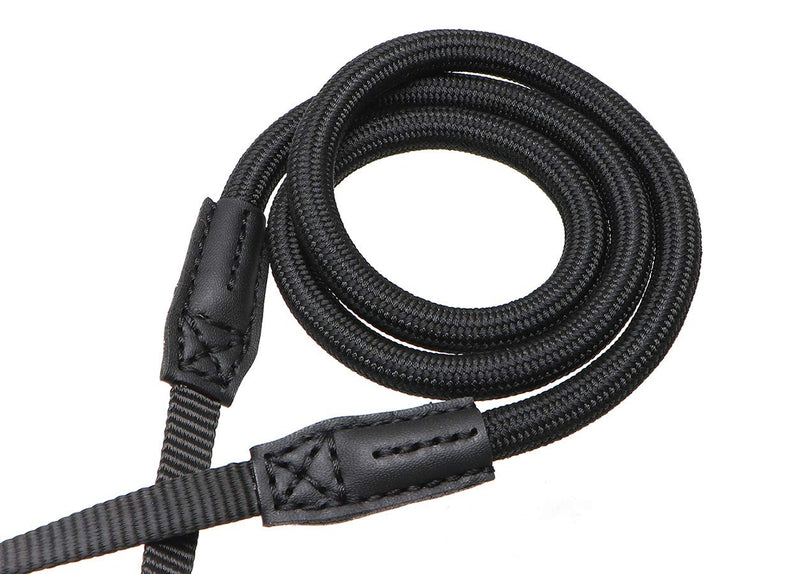 HITHUT Quick Release Camera Neck Strap Shoulder Strap Belt for Mirrorless Digital Cameras Climbing Rope with Quick Release QD Loops Connector with O-Ring Adjustable Length 30-53inch Black