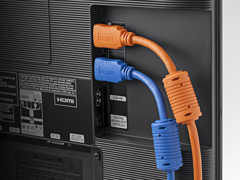 [AUSTRALIA] - Monoprice HDMI High Speed Cable - 1.5 Feet - Blue, 4K@60Hz, HDR, 18Gbps, YUV 4:4:4, 28AWG - Select Series 