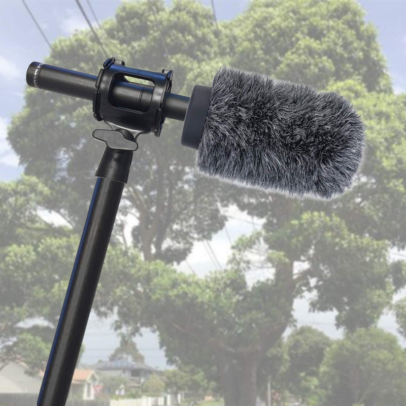 [AUSTRALIA] - YOUSHARES Deadcat Windscreen for Rode NTG1, NTG2, Audio-Technica AT897 Shotgun Microphones, Wind Muff Up to 5.5" Long NTG1/2 