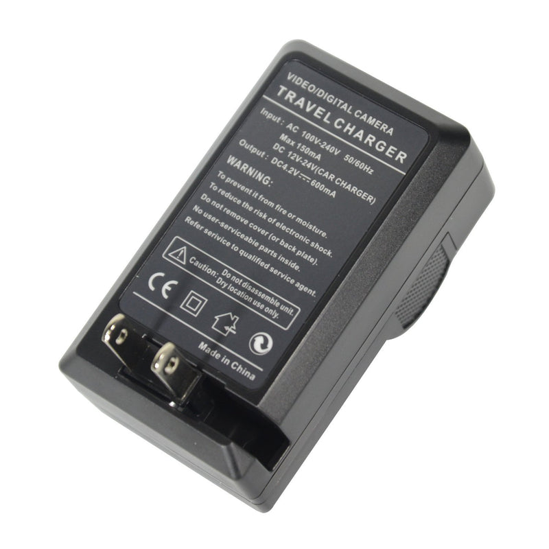 Newmowa DMW-BCH7 Replacement Battery (2-Pack) and Charger Kit for Panasonic Lumix DMC-FP1 DMC-FP2 DMC-FP3 DMC-FT10 DMC-TS10
