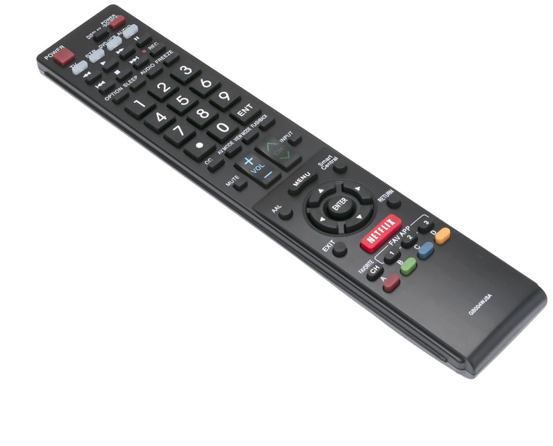 RRMCGB004WJSA GB004WJSA Replaced Remote fit for Sharp TV LC40LE830U LC40LE830UA LC40LE830UB LC40LE832U LC40LE832UB LC40LE835 LC40LE835U LC-42LE540 LC42LE540U GA935WJSA LC-46LE540 LC46LE540U