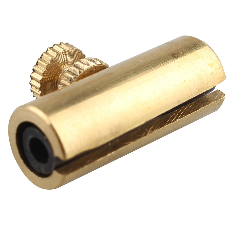 Futheda Adjustable Cello Wolf Tone Eliminator Mute Instrument Suppressor Tube Eliminate in Golden Brass