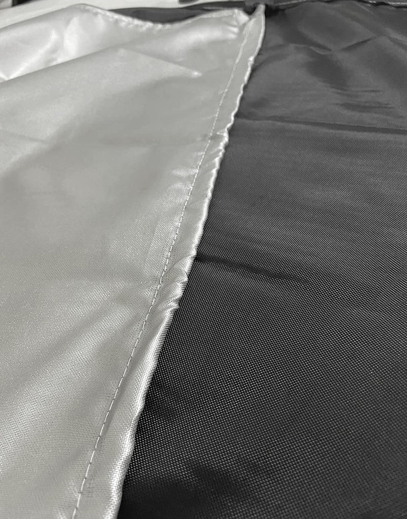 BOSKING Telescope Cover Outdoor Sun Protective Dust-Proof Astronomical Telescope Cover with Adjustable Drawstring - Silver (59(1499mm) x 33.5(851mm) inch) 59(1499mm) x 33.5(851mm) inch