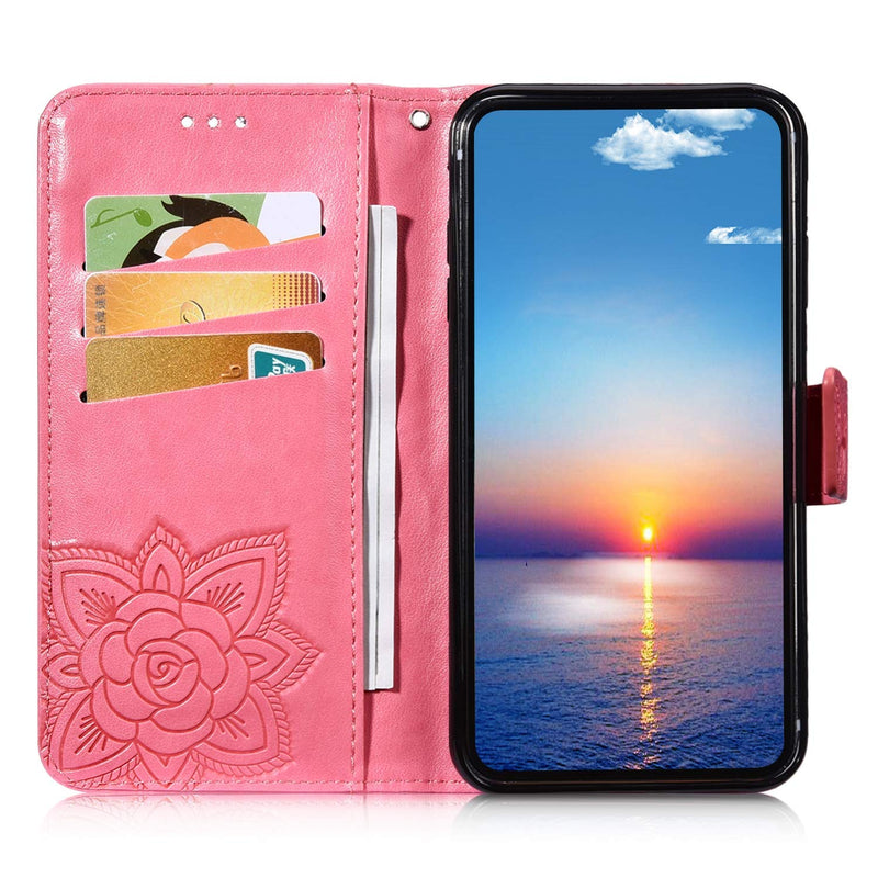 Saceebe Compatible with Case Cover Huawei P Smart 2019 Pink
