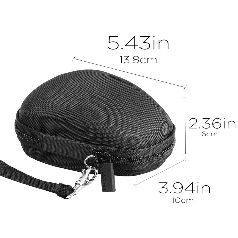 co2crea Hard Travel Case Replacment for Logitech MX Master / Master 2S Advanced Wireless Mouse (Black Case)