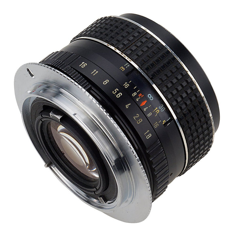 Fotodiox Pro Lens Mount Adapter - M42 Type 1 (42mm x1 Screw Mount) Lens to Sony Alpha A-Mount (and Minolta AF) Mount SLR Camera Body, Diox Chrome (M42-SnyA-Pro-V1)
