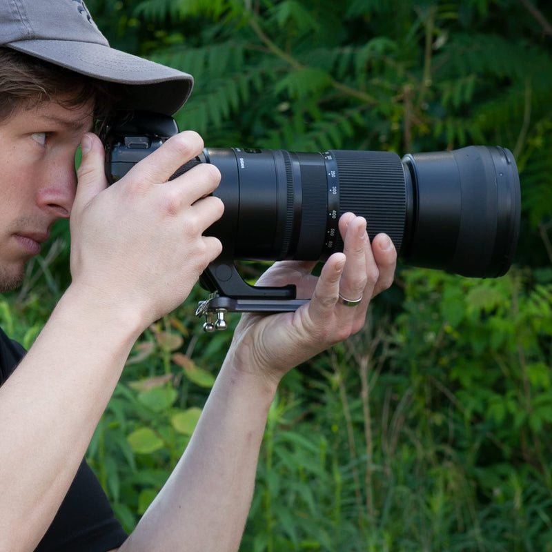 Spider Holster - SpiderPro Lens Collar Plate v2 - Easily Carry a Camera with Long Lens on Your Spider Holster! - Compatible with Canon, Sony, Nikon, Fujifilm