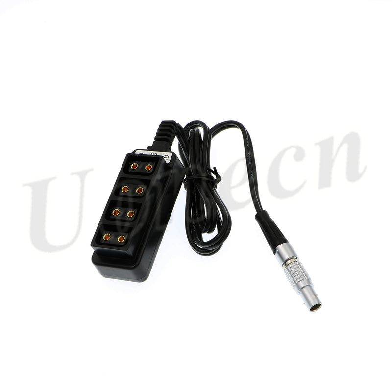 Uonecn Splitter Cable for RED DSMC2 Jetpack RTmotion Sidekick 4 Port D-tap Female to FGG. 0B 2 pin Male