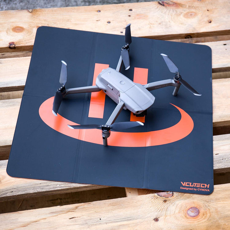 VCUTECH Drone Landing Pad 20 inch(50cm) for DJI Mavic 3 | Mavic Air 2/2S | Mavic Mini 2/1/SE | Mavic 2 Pro/Zoom | DJI FPV | Drone Accessories(Black) 20-inch BLACK