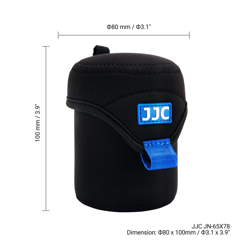 [AUSTRALIA] - Durable Mirrorless Camera Lens Pouch Protective Case Bag Backpack for Canon RF 50mm F1.8 EF-M 15-45mm F3.5-6.3 Sony 24mm F2.8 35mm F1.8 Fuji XF 35mm F2 and Other Lens Below 2.56" X 3.07"(D x L) Medium 