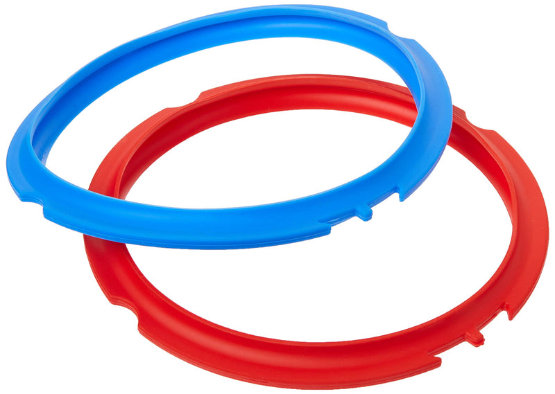 Instant Pot Sealing Rings 2 Pack : Mini 3 Quart Red/Blue