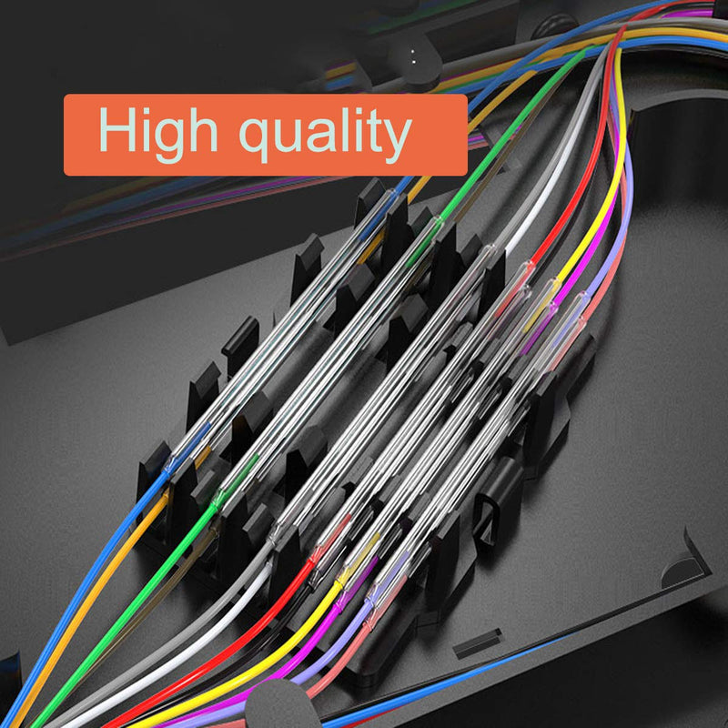Primeda Dia 2.4mm Fiber Optic Fusion Splice Protection Sleeve 60mm | Preshrunk | Full Heat Shrinking Tube | Optical Fiber Joint Closure | TOP Quality | 400pcs OD2.4mm,60mm