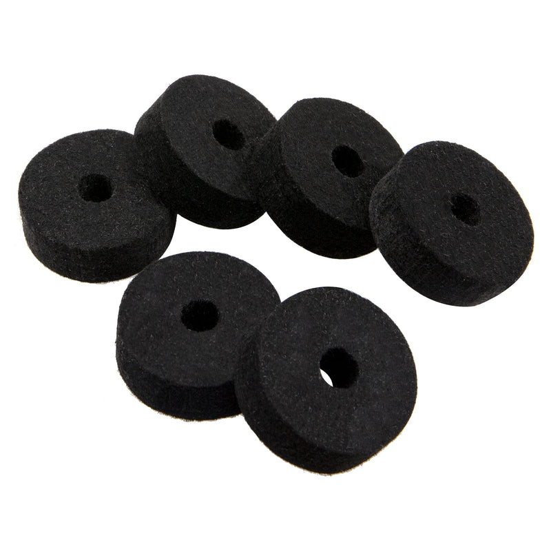 18Pcs Yootones Cymbal Stand Felts Clutch Felts Hi Hat Cup Felts Cymbal Wing Nuts Cymbal Sleeves & Metal Gaskets Replacement Compatible with Drumset Kit Accessories