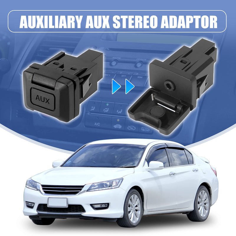 [AUSTRALIA] - X AUTOHAUX 39112-SNA-A01 for Honda Civic 2006-2011 for Honda CRV 2009-2011 Auxiliary Aux Stereo Adaptor Audio Input Jack Radio Car Repair Parts 