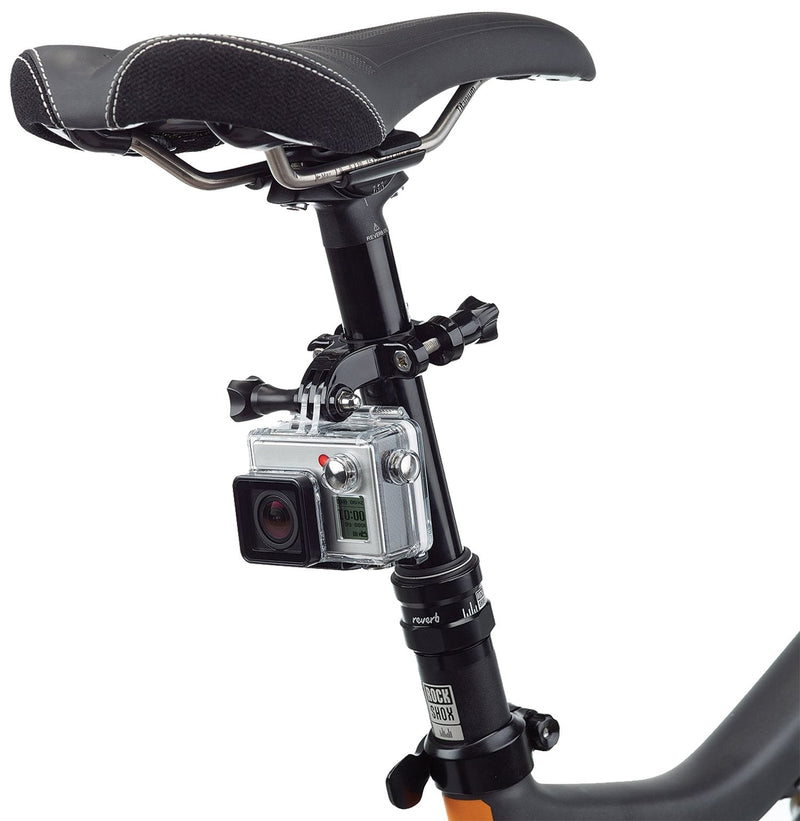 Xit XTGPBIKM Bike and Pole Mount for GoPro Hero Housings for Hero 3, 3+ and 4 Cameras (Black)