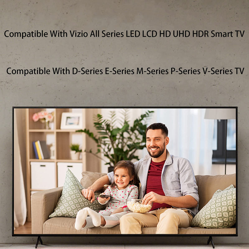 XRT140 Universal Remote Control Compatible with All for Vizio Remote LCD LED QLED HD 4K UHD HDR Smart TVs Series Remote