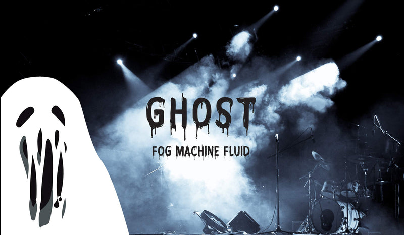 GHOST Fog Machine Fluid - High Density Fog Juice for Water Based Foggers (1 Quart) - Non-Toxic