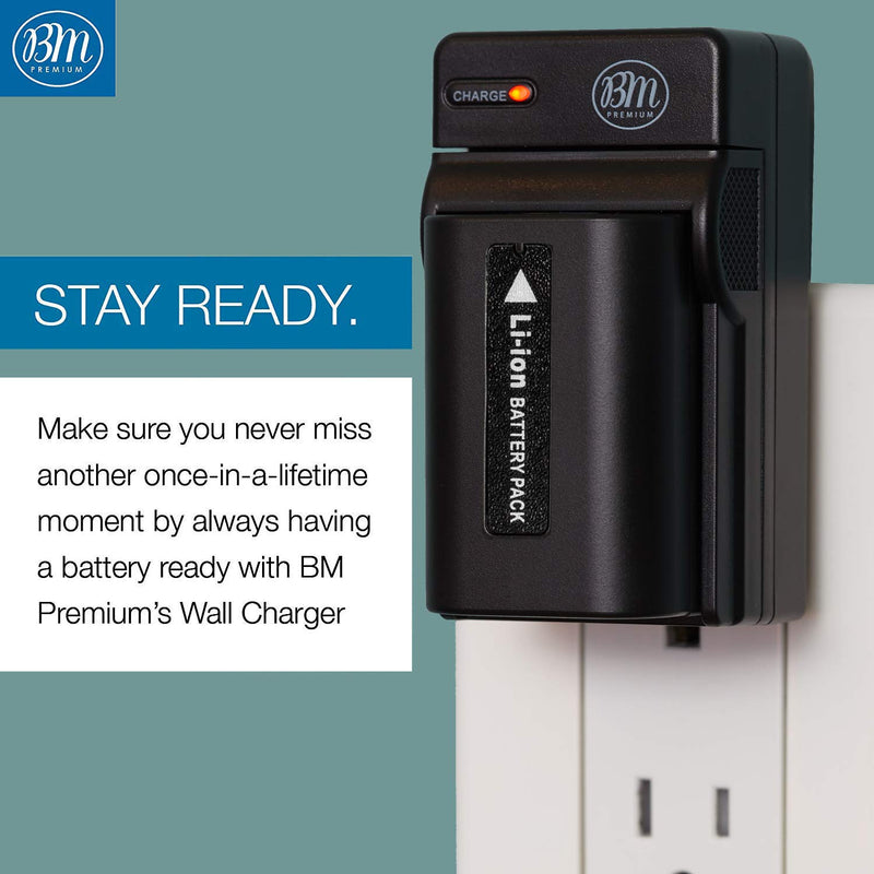 [AUSTRALIA] - NPFV70 Battery & Charger Kit for Sony DCR-SX63 DCR-SX65 DCR-SX83 DCR-SX85 Handycam Camcorder - Includes Qty 2 NP-FV70 Batteries + AC/DC Battery Charger 