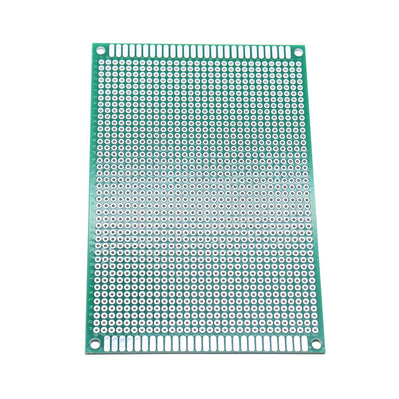 Sscon 5Pcs 8x12cm Double Sided Prototype PCB Universal Printed Circuit Board for DIY Soldering