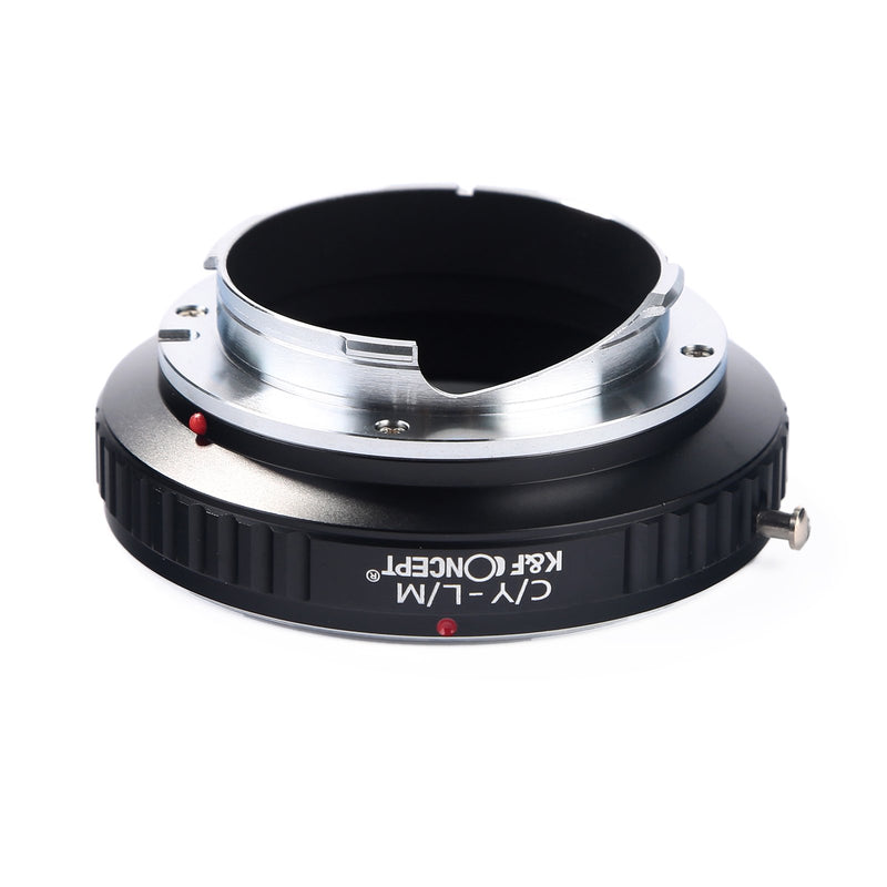 K&F Concept Lens Mount Adapter for Contax Y Mount to Leica M Lens Camera Body C/Y-L/M