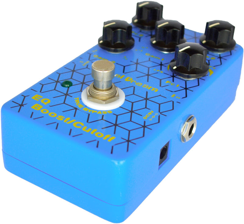 [AUSTRALIA] - Yanluo Aural Dream EQ Boost Cut-off Guitar Pedal includes Parameter EQ,Shelf filter and Peak filter with Boost and cutoff function,True Bypass. 