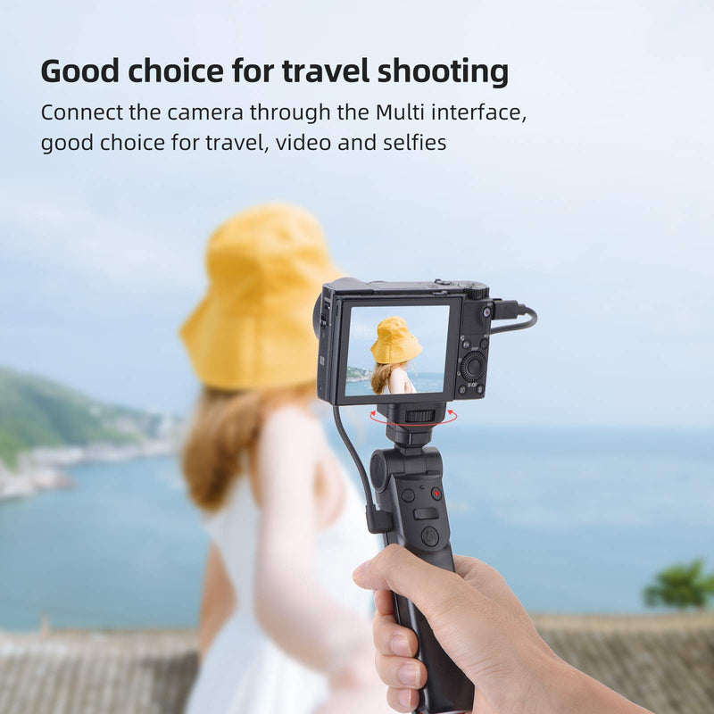 [AUSTRALIA] - Newmowa Mini Shooting Grip vlog Camera Grip for Sony Vlogger Grip for Sony ZV1 RX100 VII RX100M2 RX100M3 RX100M4 RX100M5 RX100M7 A6000 a6100 a6300 A6400 A6500 A6600 
