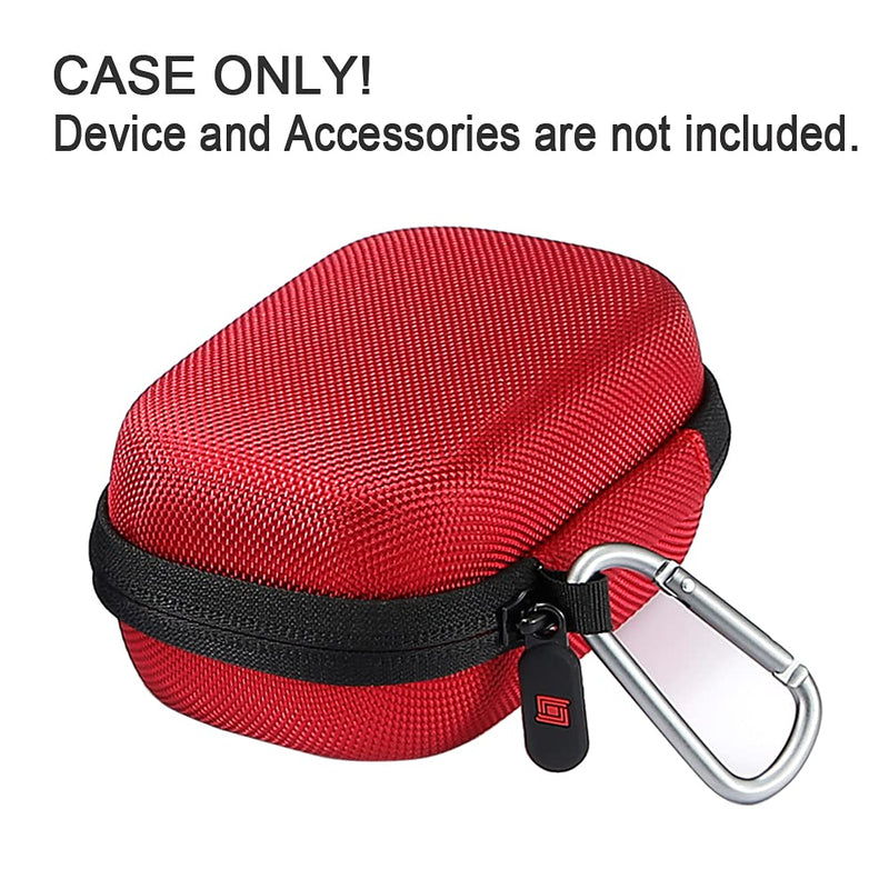 Hard Travel Carrying Case for Digital Camera，AbergBest 21 Mega Pixels 2.7" LCD Rechargeable HD/ Kodak Pixpro/ Canon PowerShot ELPH 180/190 / Sony DSCW800 / DSCW830 Cameras Protective Case - Red