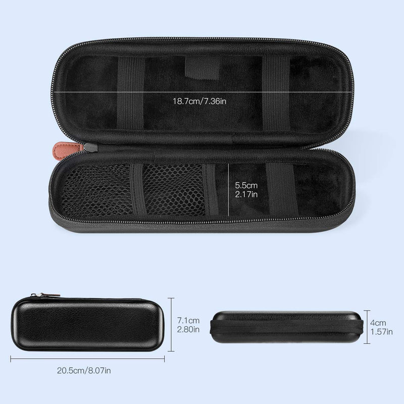 AGPTEK Case Holder,Slim PU Leather Carrying Case (Case for Apple Pencil Black) Case for Apple Pencil Black