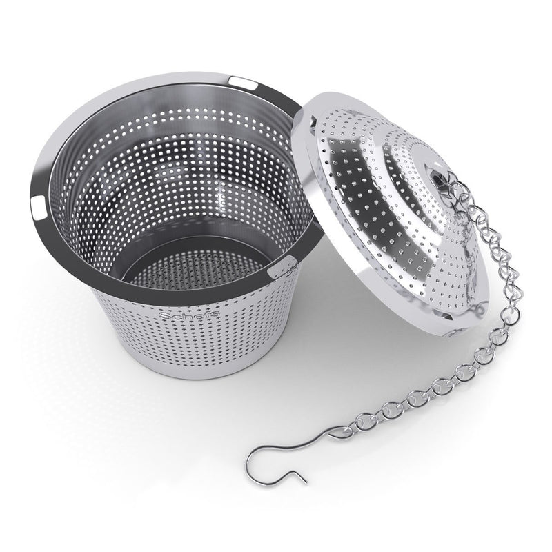 Schefs 11 Premium Infuser-Stainless Steel-Single Cup-Perfect Strainer for Loose Leaf Tea, Small