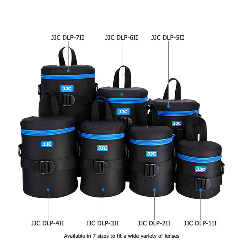JJC Deluxe Lens Case Pouch for Canon EF 35mm F2 28-200mm,EF-S 17-55mm 17-85mm,Fuji XF 55-200mm 56mm,Nikon AF-S 18-200mm 18-300mm 18-105mm 16-85mm 55-200mm ED,Sony 55-210mm,Tamron AF 18-270mm 16-300mm M