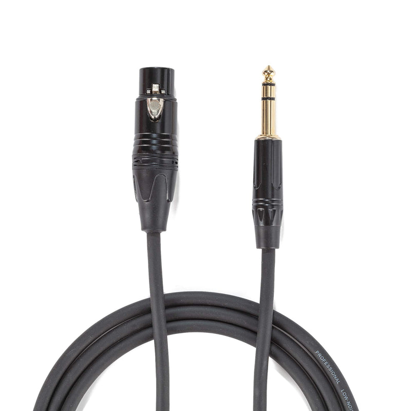 XLR Female to 1/4, 3Ft(1m) Ancable XLR 3 Pin Female to 1/4 6.35mm TRS Male Balanced Cable for Mic, AMP, Mixer 1m