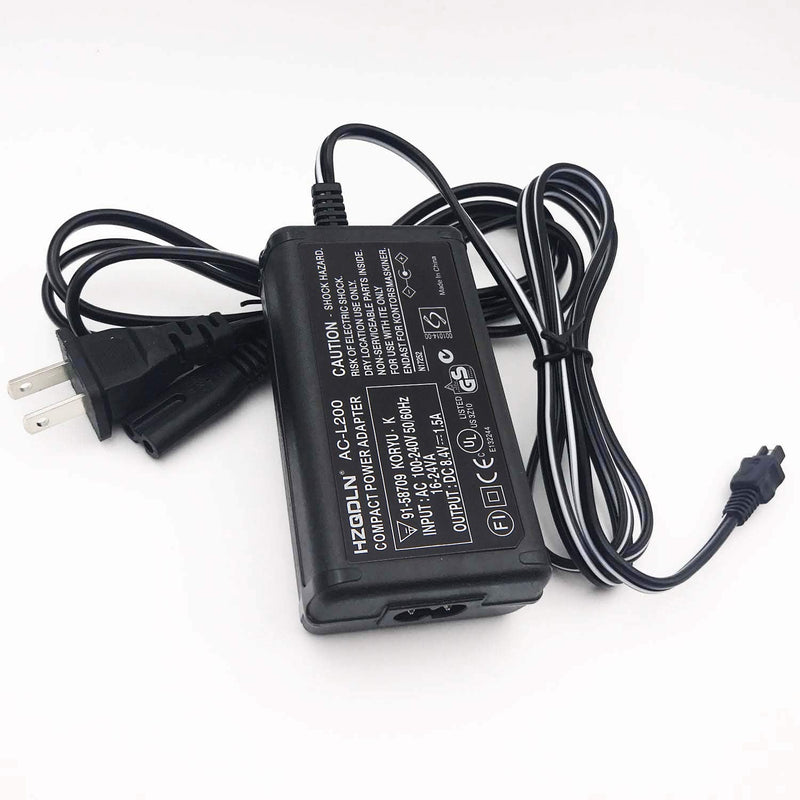 AC Power Adaptor Charger Compatible Sony HDR CX230 HDR-CX220 HDR-CX190 HDR-CX160 HDR-CX155 HDR-CX150 HDR-CX130 HDR-CX115 HDR-CX110 HDR-CX100 Handycam Camcorder