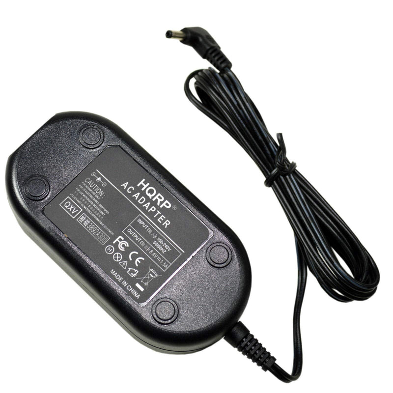 [AUSTRALIA] - HQRP AC Adapter Charger Compatible With Canon CA-570 VIXIA HF G10 HF G20 HF G21 HF G30 HF S11 HF S20 HF S30 HF S200 HF S21 VIXIA HF M32 HV20 HV30 HV40 XA10 ZR80 ZR85 ZR90 Camcorder + Euro Plug Adapter 