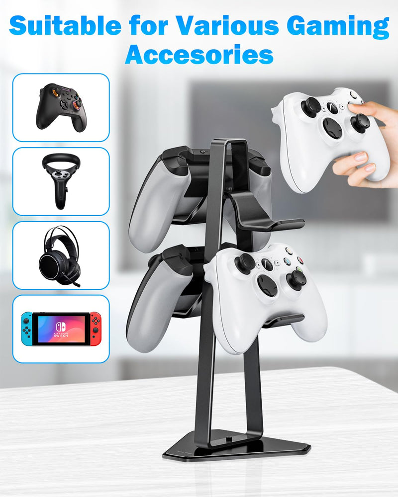 Link Dream Controller Holder Universal Gaming Controller Stand Compatible with Xbox PS5 PS4 Nintendo Switch VR Controller All Metal Material