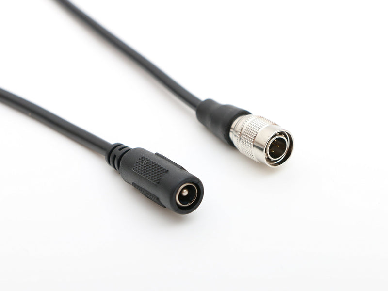 DC Female to 4pin Hirose Male Plug Power Cable for Sound Device ZAXCOM Blackmagic