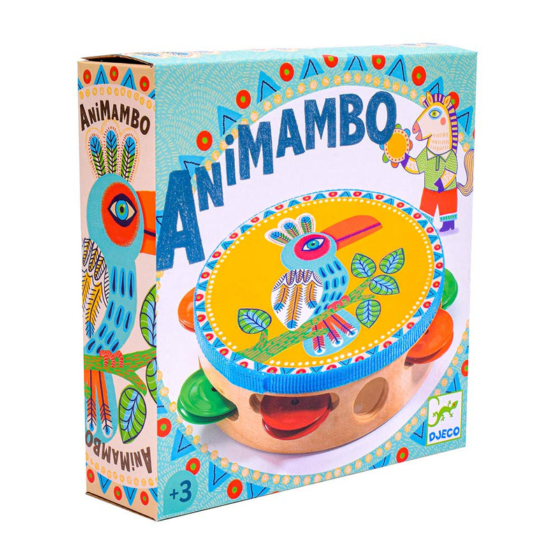 DJECO Animambo Tambourine Musical Instrument