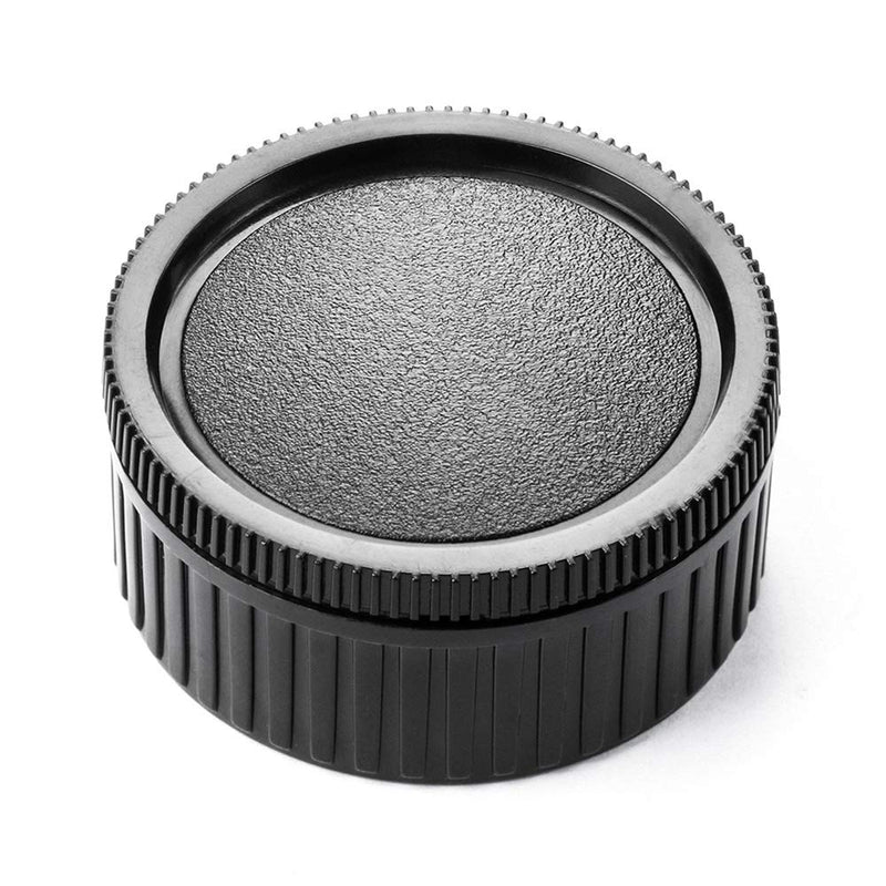 Body Cap and Lens Rear Cap Cover Replacement Set for Leica M-Mount Lens&Cameras,2 Sets