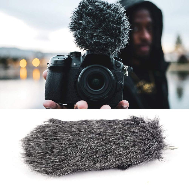 Microphone Covers, Gray Lightweight Flexible Handheld Microphone Windscreen, Professional Use Outdoor Use for Microphone