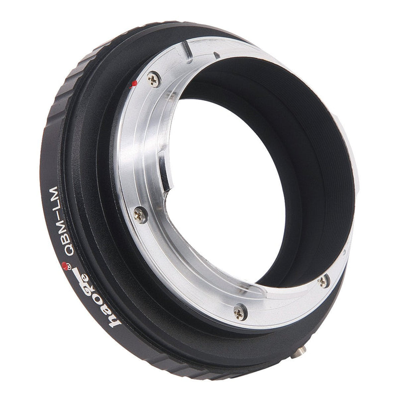 Haoge Lens Adapter for Rollei 35 SL35 QBM Quick Bayonet Mount Lens to Leica M LM Mount Camera Such as M240, M262, M3, M2, M1, M4, M5, M6, MP, M7, M8, M9, M9-P, M Monochrom, M-E, M, M-P, M10, M-A