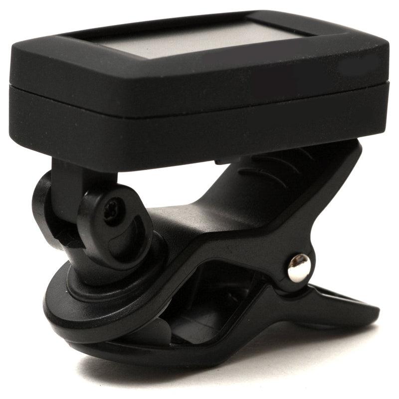 Elagon (AT-200D) New Great Looking Black Matt Finish Clip-On Chromatic Tuner for All Electric and Acoustic Guitars, Bass, Ukulele, Violin - Including All Non-Standard Tuning, as Well as ALL Other Types of Instruments Using the Chromatic Mode. Multi-Col...