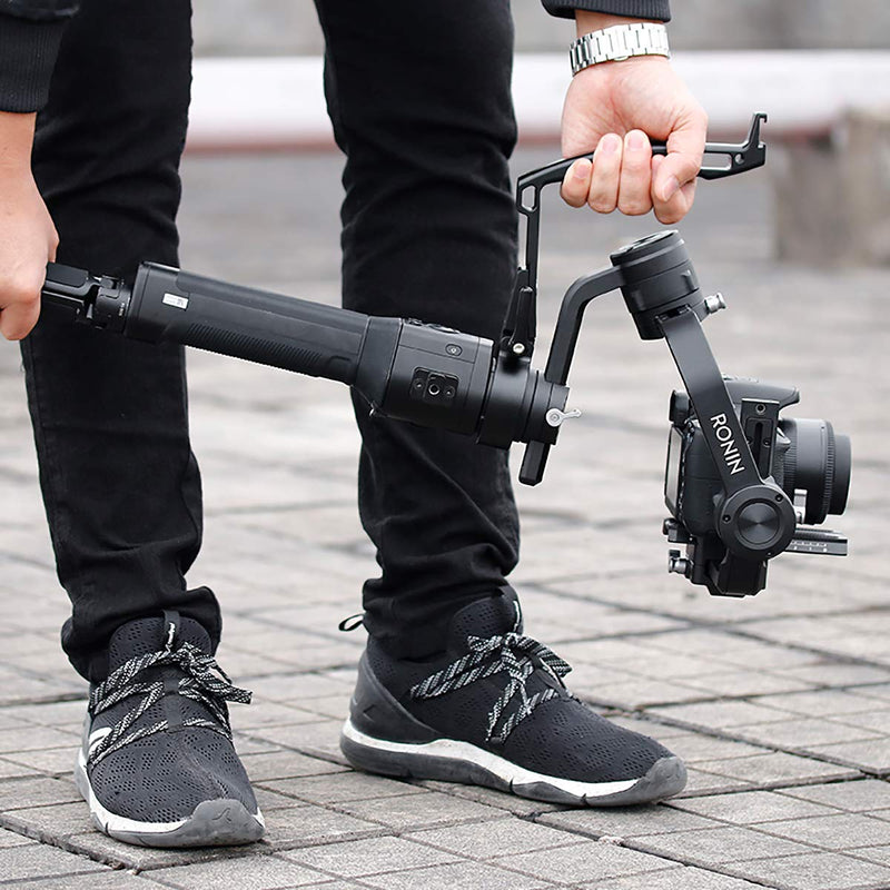 Agimbalgear DH09 Ronin S Handy Sling Grip Aluminum Alloy Neck Ring Mounting Handheld Camera Stabilizer Accessories Extension Handle Connect LED Light/Monitor/Mic for DJI Ronin S Gimbal