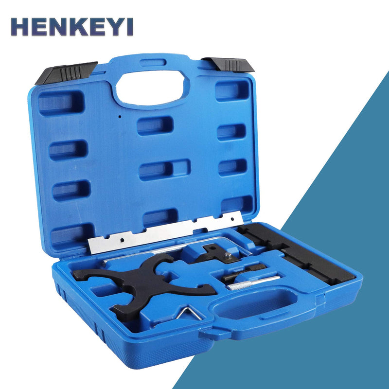 Henkeyi Engine Camshaft Timing Locking Tool Set Kit for Ford 1.5 1.6 Fiesta VCT Focus and Volvo
