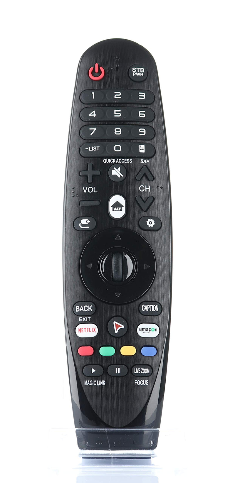 Anderic ANMR600 Magic Remote for LG Smart TV AN-MR600 with Pointer, Netflix, & App Keys Replaces AN-MR600G. AN-MR650, AN-MR650G, ANMR650A, ANMR600, AN-MR650B, AN-MR19BA, AN-MR18BA