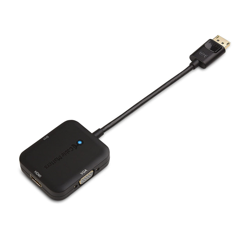 [AUSTRALIA] - Cable Matters DisplayPort to HDMI Adapter with VGA and DVI 3-in-1 Adapter - Supporting 4K Resolution via HDMI 
