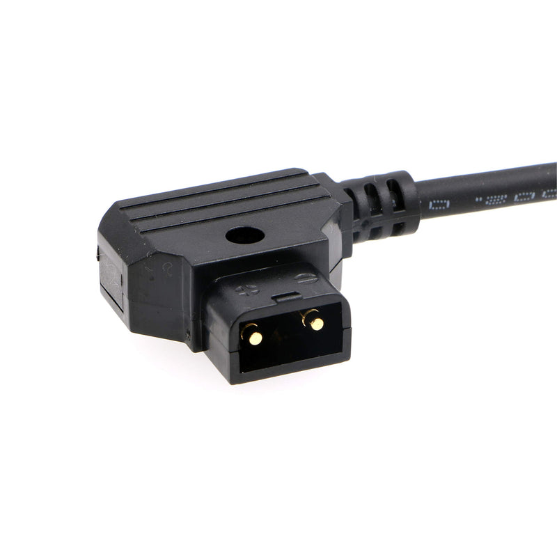 AConnect Rotatable Right Angle 4 Pin Male to D-Tap Power Cable for Zacuto Kameleon EVF 18in/45cm