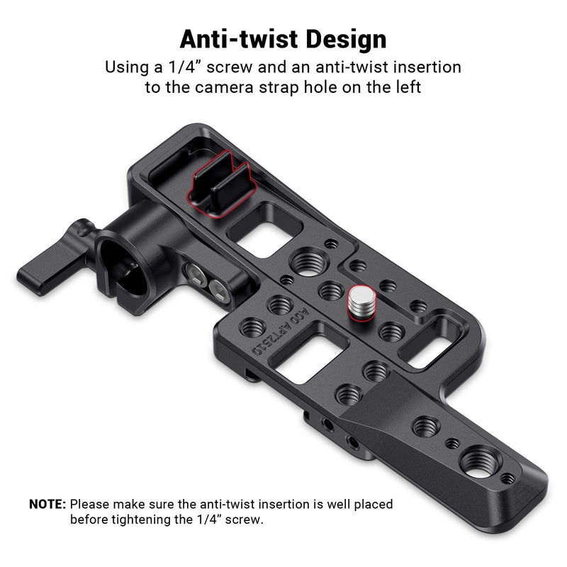 SMALLRIG Lightweight Top Plate for BMPCC 4K & 6K - APT2510