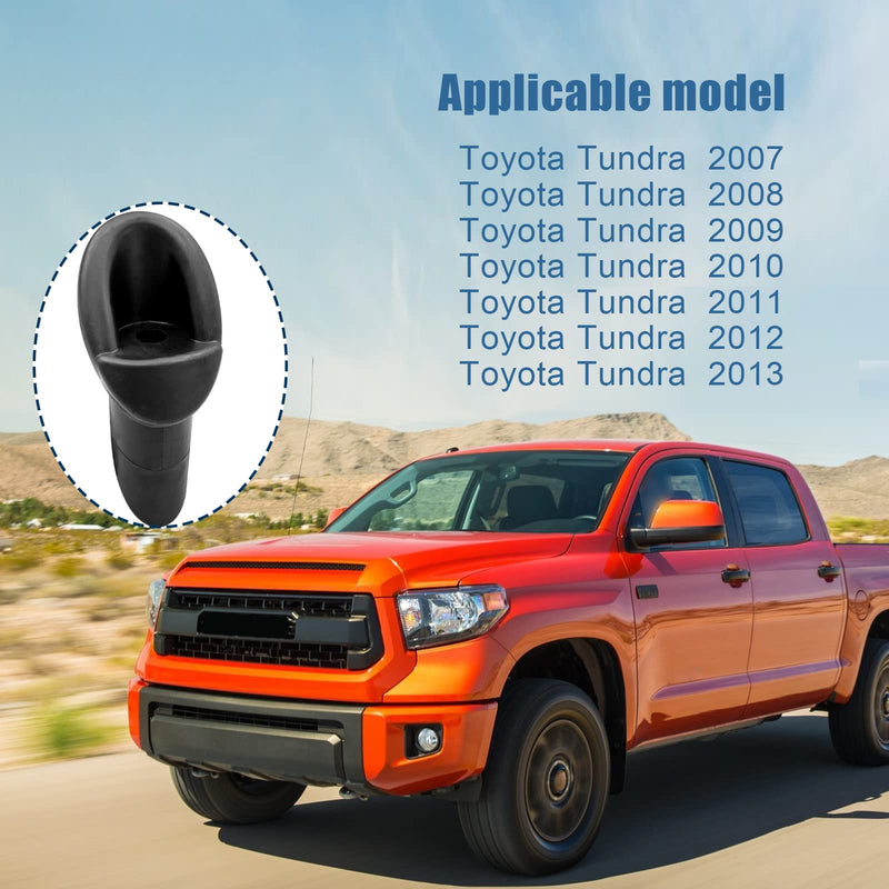 Antenna Ornament Compatible with Tundra 2007-2013 Accessory Manual Radio Antenna Mounted Base Bezel 86392-0C040