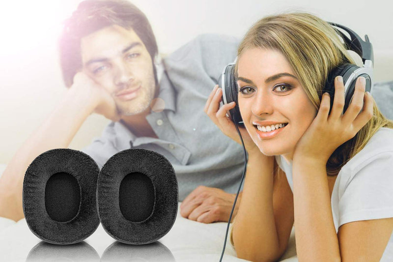 [AUSTRALIA] - Arctis 7 Ear Cushion Replacement Ear Pads Compatible with ATH-M50x M50 M40, Arctis 7 Arctis Pro, ATH-WS1100iS, HD280 Pro, MDR-7506 V6 Headphone (Hybrid Velour) 
