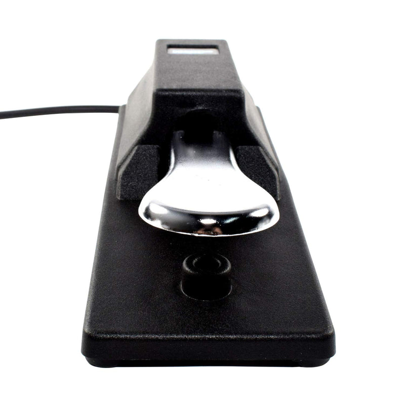 HQRP Sustain Pedal compatible with Yamaha YPG-235 / YPG-535 / YPT-230 / YPT-330 / YPT-240 / PSR-E243 / MM6 / MM8 / MO6 / MO8 / MOX6 / MOX8 / MX49 / MX61 Keyboards Piano Style